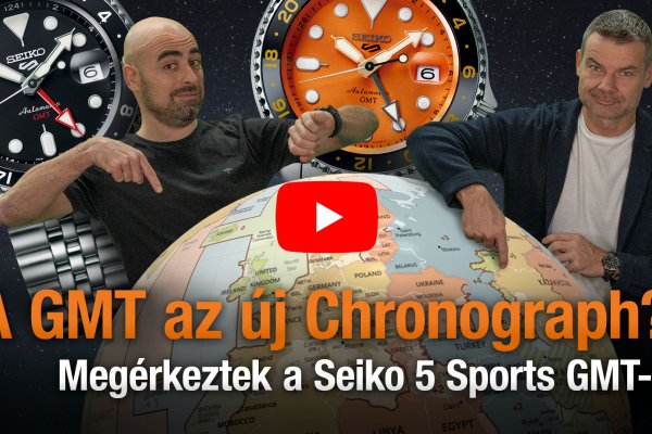 A GMT az új Chronograph?! - Megérkeztek a Seiko 5 Sports GMT-k! - Seiko Boutique TV - S03E16