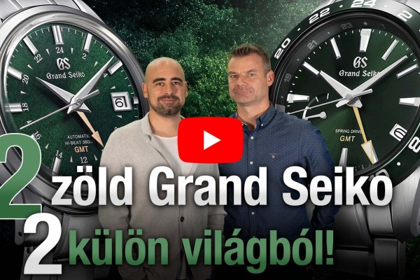 2 zöld Grand Seiko, 2 külön világból! - Seiko Boutique TV - S03E13