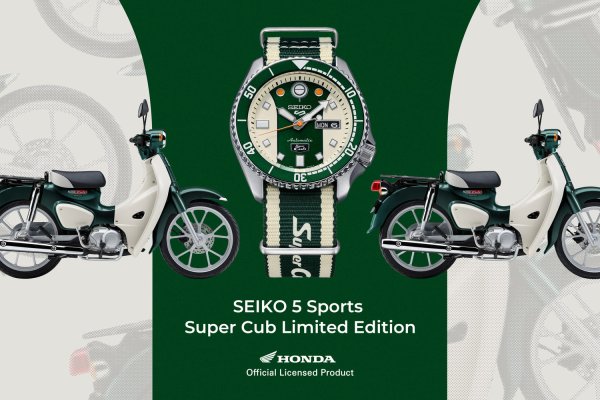 Japán legendák - Seiko 5 Sports X Honda Super Cub limitált különlegességek érkeznek