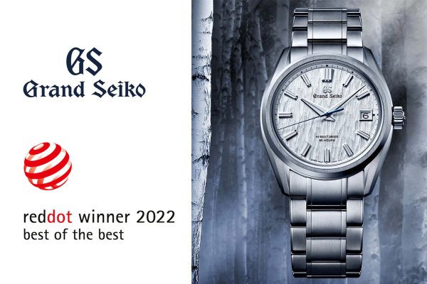 A Grand Seiko SLGH005 elnyerte a Red Dot Design Award 2022 “Best of the best” díját!