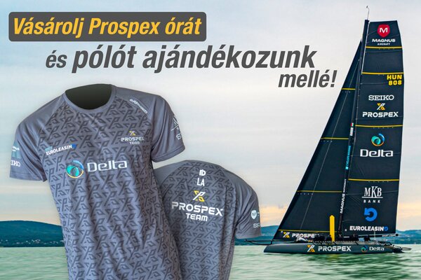 Vásárolj Prospex órát, és pólót ajándékozunk mellé!