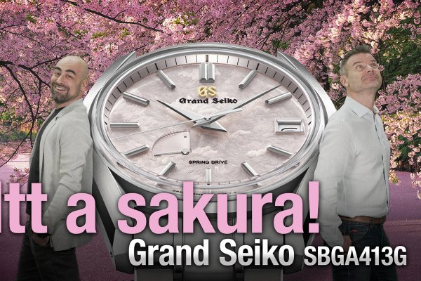 Itt a sakura! Grand Seiko SBGA413G - Seiko Boutique TV - S02E31