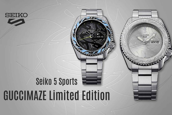 Seiko 5 Sports Guccimaze limited edition - stílusból ötös