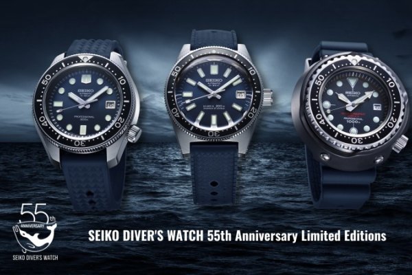 Seiko Prospex Divers Watch 55th Anniversary Limited Editions - büszke múlt, sikeres jelen