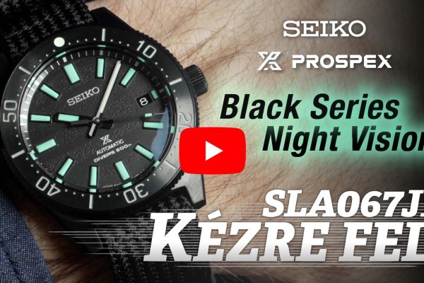 Kézre Fel! - Seiko Prospex Black Series Night Vision SLA067J1
