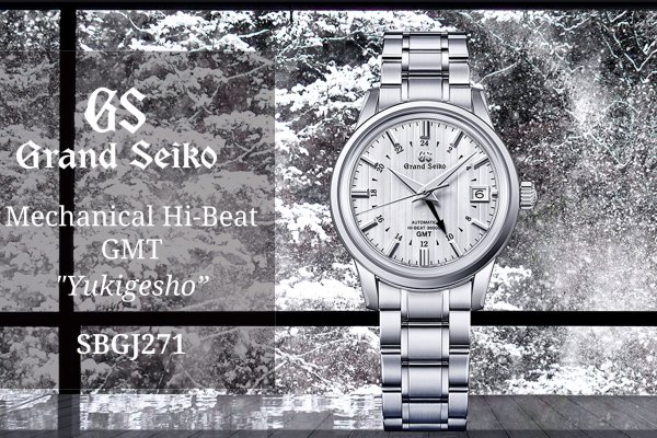 Grand Seiko SBGJ271G Mechanical Hi-Beat GMT "Yukigesho”, avagy a japán tél ezer arca