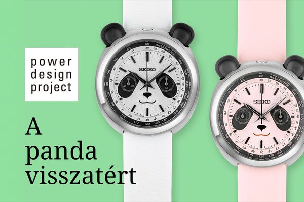 Életre kel a Seiko Power Design Project, és a Panda visszatér!