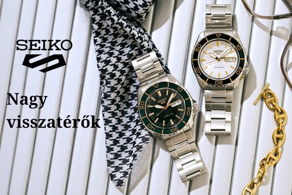 Nagy visszatérők - Egy legendás Seiko 5 Sports stílus új kiadásban