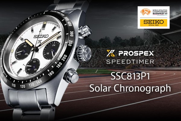 Seiko Prospex Speedtimer Solar Chronograph SSC813P1 Panda