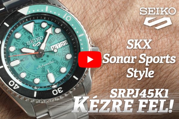 Kézre Fel! - Seiko 5 Sports SKX Sports Style - SRPJ45K1