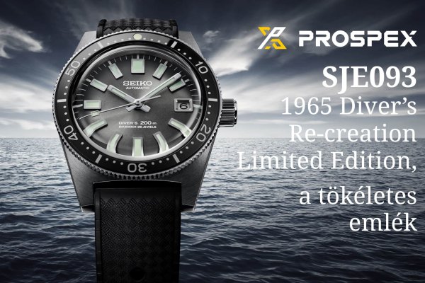 Seiko Prospex 1965 Diver’s Re-creation Limited Edition SJE093 - a tökéletes emlék