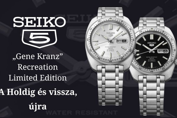 Seiko 5 Sports “Gene Kranz” Recreation limited edition - A Holdig és vissza, újra
