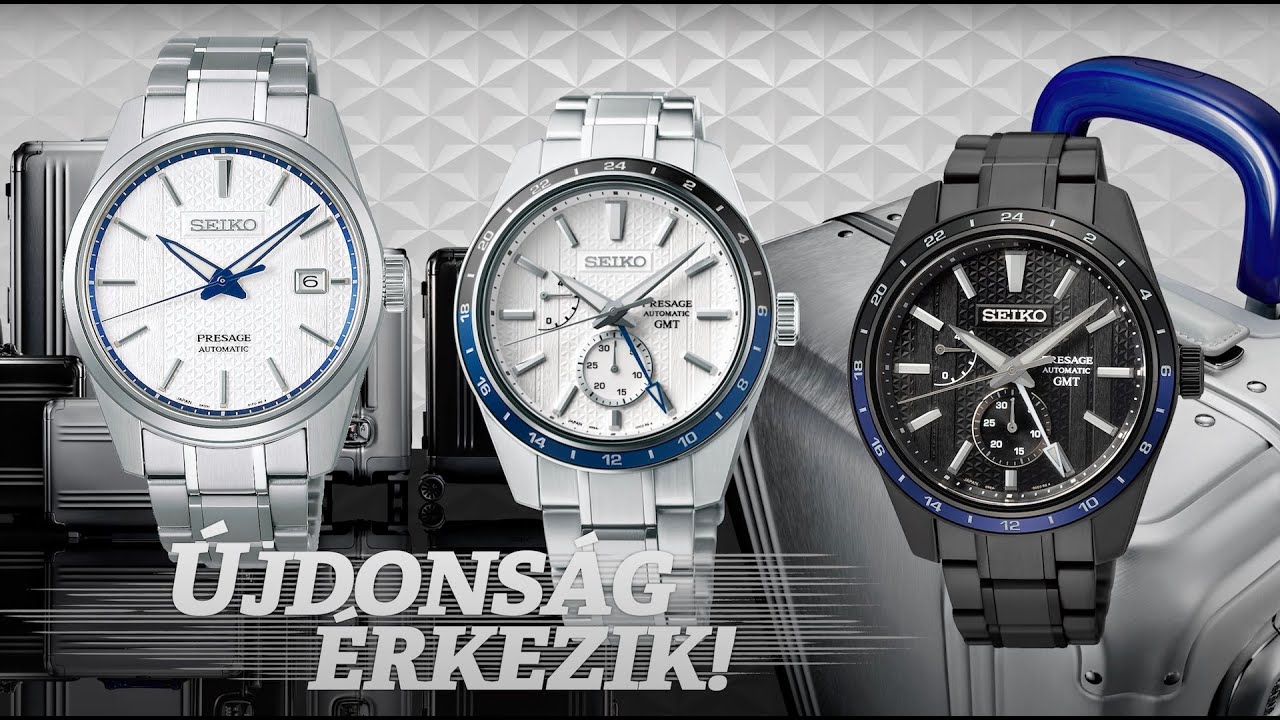 Montre Seiko Presage Zero Halliburton - Automatique - Date - Édition Limitée - Neuf Sans étiquette