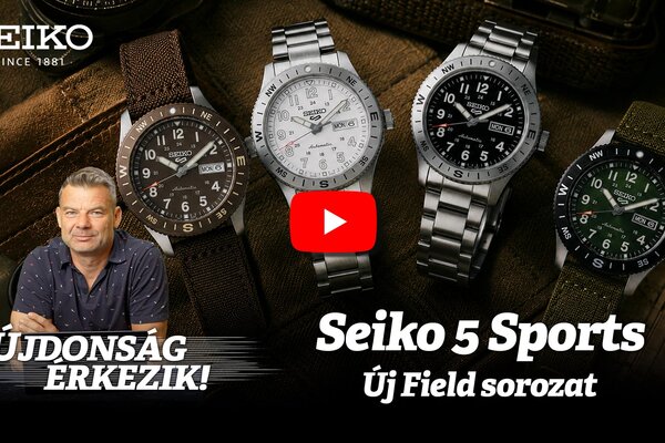 Újdonság érkezik! Seiko 5 Sports - Új Field sorozat