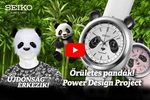 Újdonság érkezik! Őrületes pandák! Power Design Project