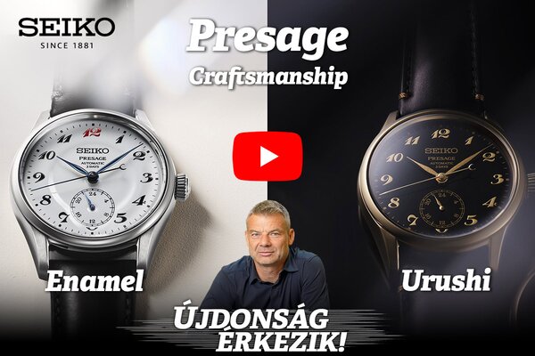 Újdonság érkezik! Presage Craftsmanship Enamel és Urushi
