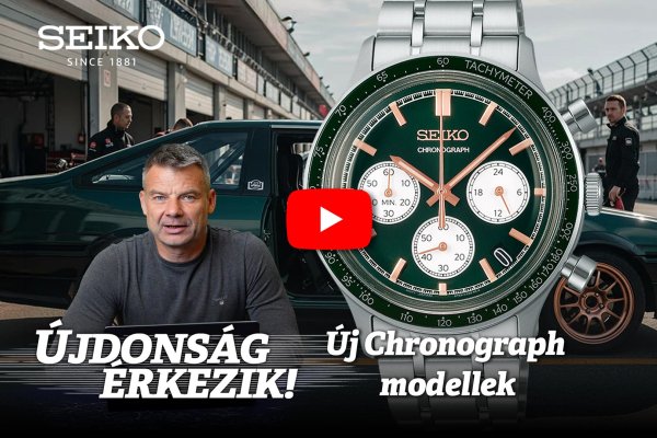 Újdonság érkezik! Új Chronograph modellek a horizonton!