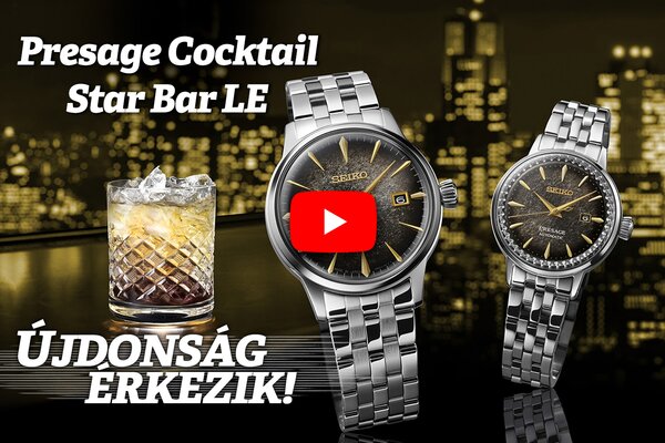 Újdonság érkezik! Presage Cocktail Star Bar LE