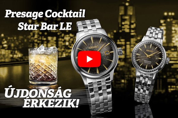 Újdonság érkezik! Presage Cocktail Star Bar LE