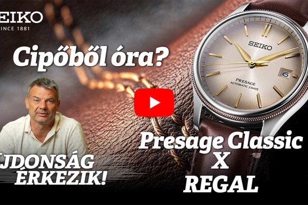 Újdonság érkezik! Cipőből óra? Presage Classic X REGAL