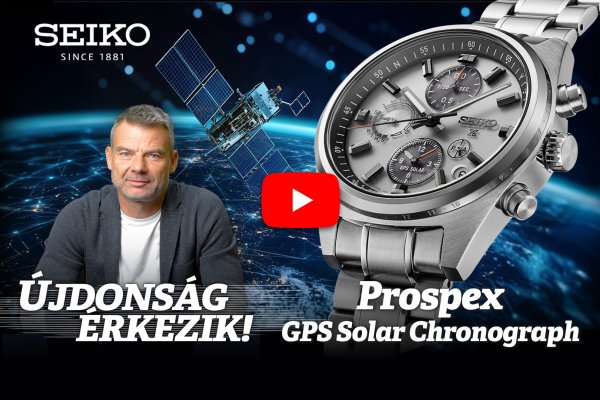 Újdonság érkezik! Prospex GPS Solar Chronograph