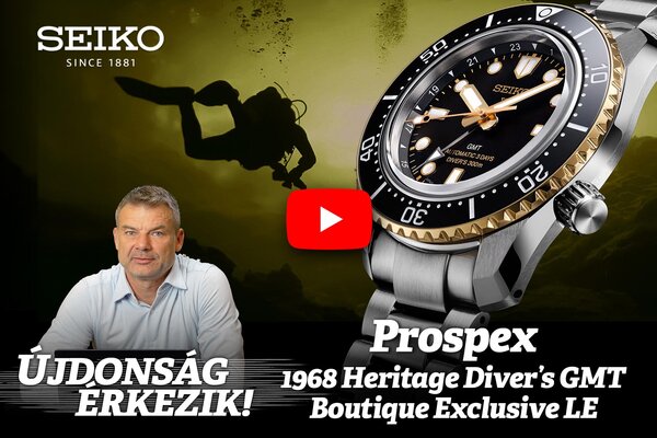 Újdonság érkezik! Seiko Prospex 1968 Heritage Diver's GMT Boutique Exclusive Limited Edition