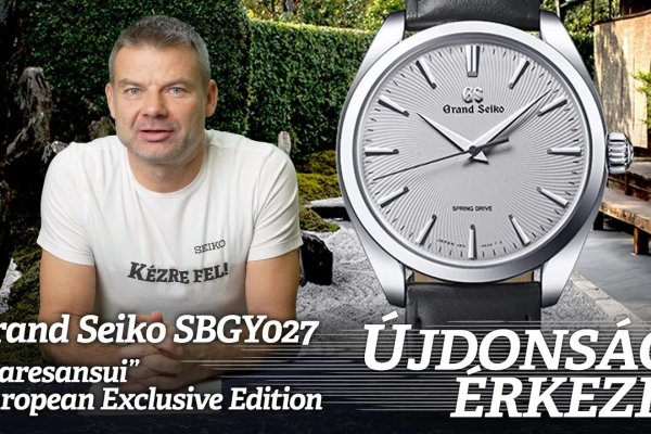 Újdonság Érkezik! - Grand Seiko "Karesansui" European Exclusive Edition SBGY027G