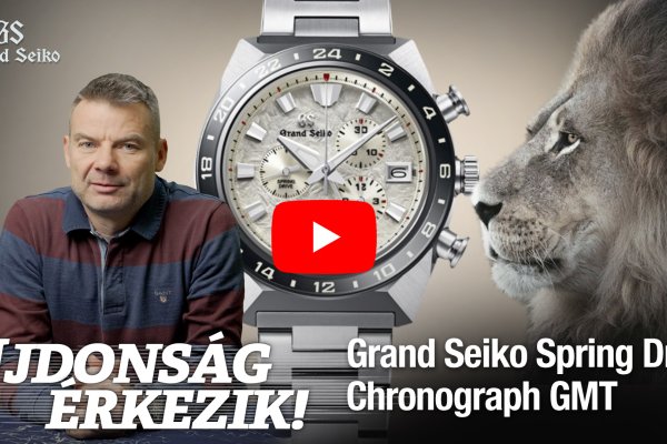 Újdonság Érkezik! - Grand Seiko ‘Tokyo Lion’ Spring Drive Chronograph GMT - SBGC253