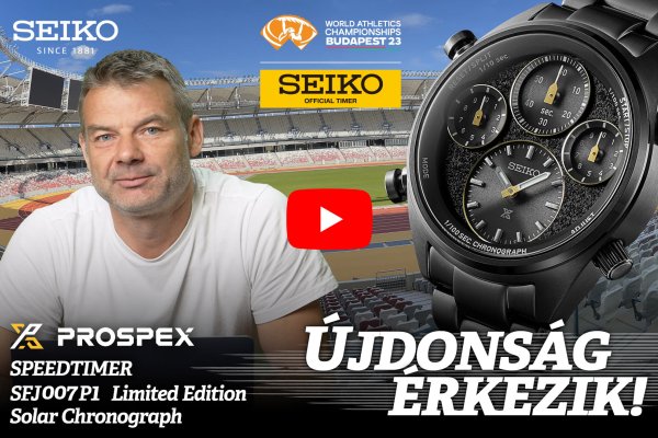 Újdonság Érkezik! - Seiko Prospex Speedtimer World Athletics Championships Budapest 2023