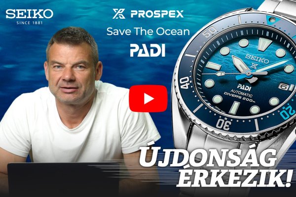 Újdonság Érkezik! - Seiko Prospex Save The Ocean PADI "Great Blue" modellek
