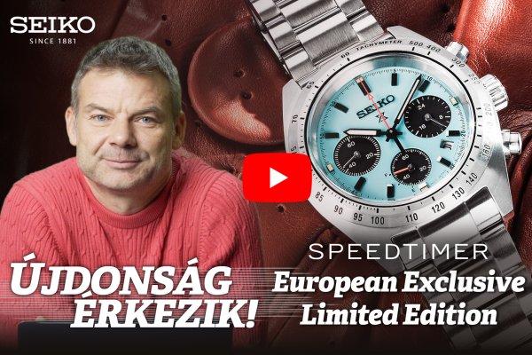 Újdonság Érkezik! - Seiko Prospex Speedtimer Solar Chronograph European Exclusive Limited Edition
