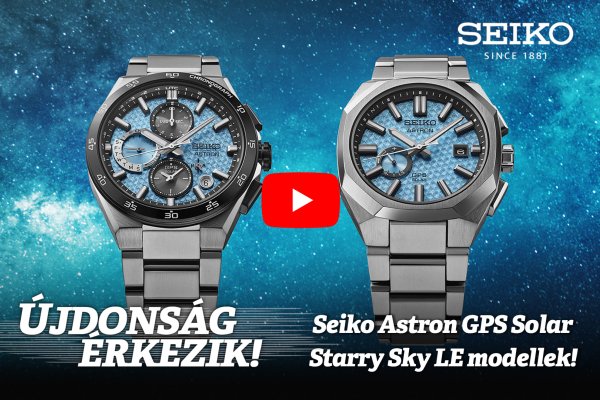 Újdonság Érkezik! Seiko Astron GPS Starry Sky modellek