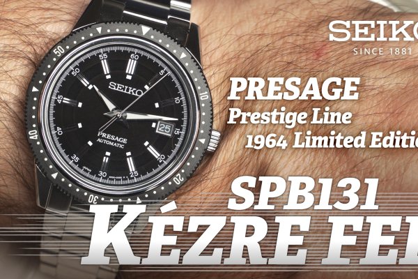 Kézre fel! Seiko Presage Prestige Line 1964 LE SPB131J1