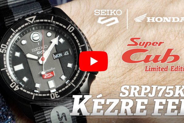 Kézre Fel! - Seiko 5 Sports Honda Super Cub Limited Edition SRPJ75K1
