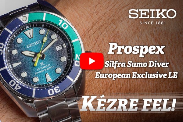 Kézre Fel! Prospex Silfra Sumo Diver European Exclusive LE