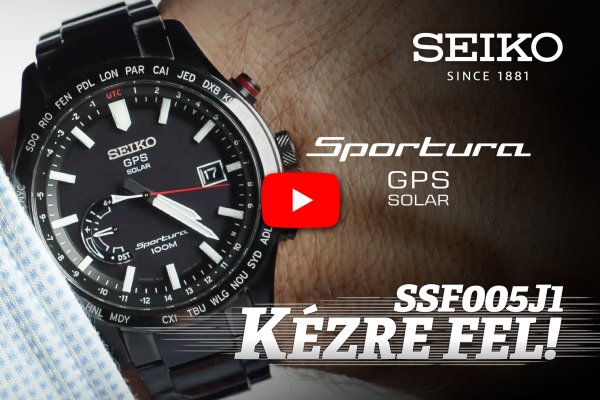 Kézre fel! Sportura GPS Solar SSF005J1