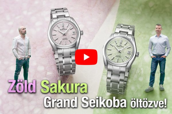 Zöld Sakura Grand Seikoba öltözve! - Seiko Boutique TV S04E31