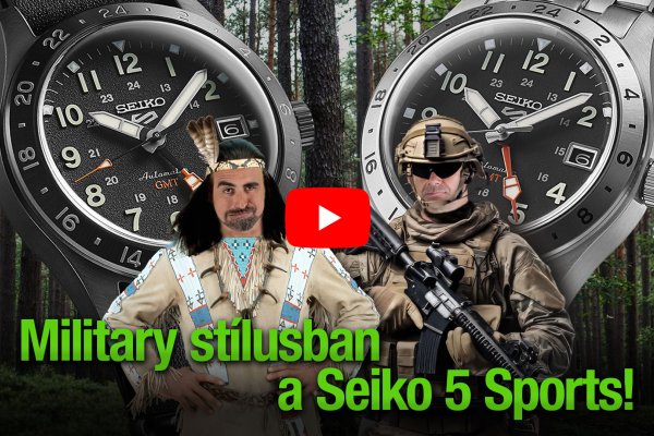 Military stílusban a Seiko 5 Sports! Seiko Boutique TV S04E38