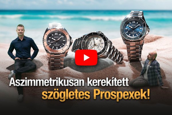 Aszimmetrikusan kerekített szögletes Prospexek! Seiko Boutique TV S05E20