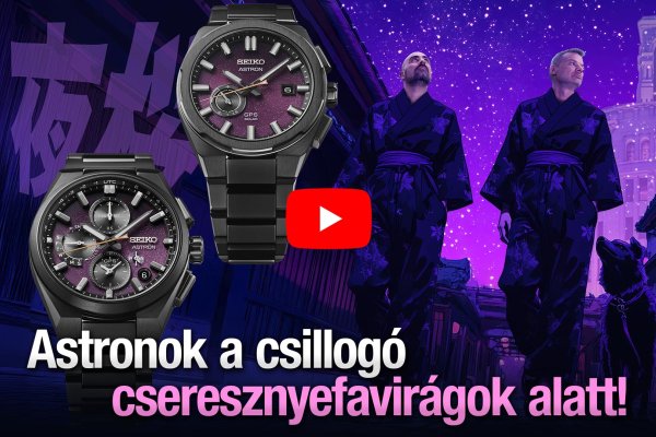 Astronok a csillogó cseresznyefavirágok alatt! Seiko Boutique TV S05E28