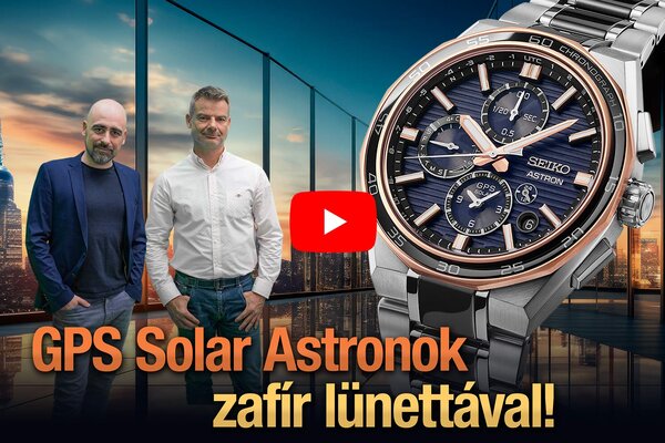 GPS Solar Astronok zafír lünettával! Seiko Boutique TV S05E41