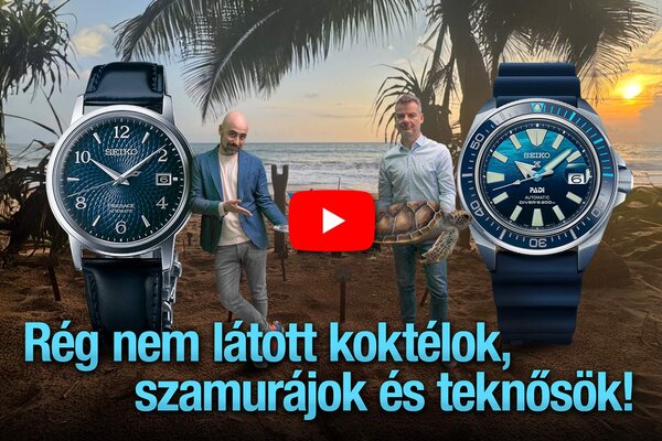Rég nem látott koktélok, szamurájok és teknősök! Seiko Boutique TV S05E42