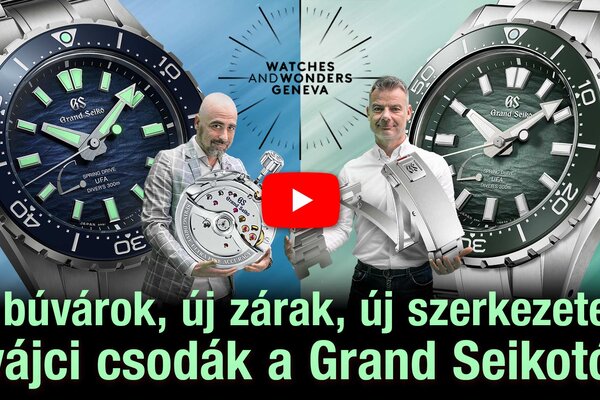 Új búvárok, új zárak, új szerkezetek, svájci csodák a Grand Seikotól! Seiko Boutique TV S06E34