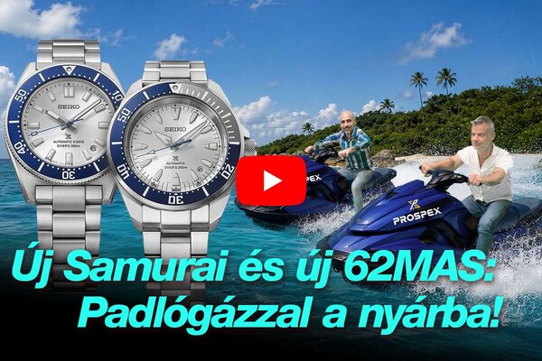 Új Samurai és új 62MAS: Padlógázzal a nyárba! Seiko Boutique TV S06E43
