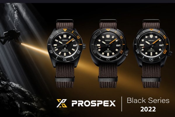 Seiko Prospex Black Series 2022 limited edition - Újra az éjszakai óceánok mélyén