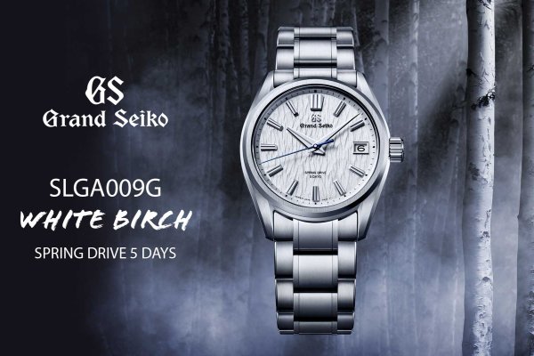 Grand Seiko SLGA009G “White birch” Spring Drive 5 days - stílus, minőség, technológia