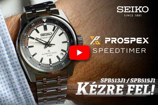 Kézre fel! Seiko Prospex Speedtimer SPB513J1 / SPB515J1